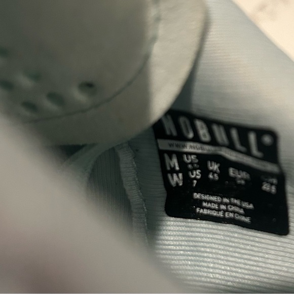 NOBULL SuperFabric Crossfit Trainer Shoes Sneakers Light Blue Women's US 7 - Picture 7 of 9